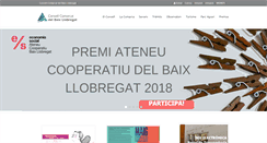 Desktop Screenshot of elbaixllobregat.cat